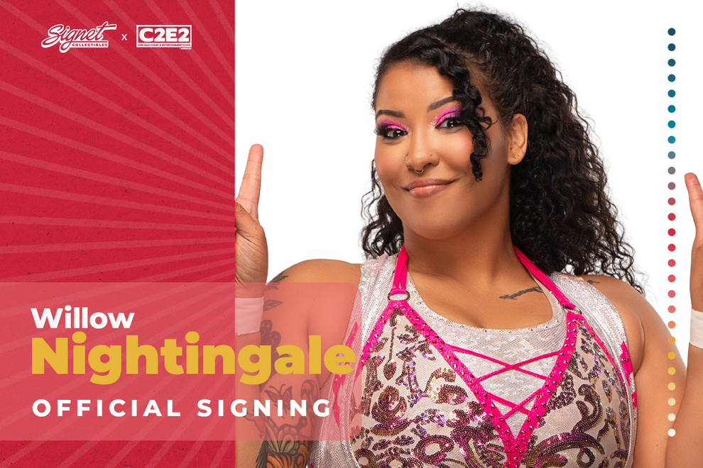 Willow Nightingale Autograph Pre-Order | Official Signing | C2E2 ...