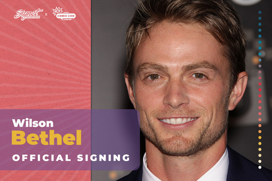 Wilson Bethel Autograph Pre-Order - MCM London October