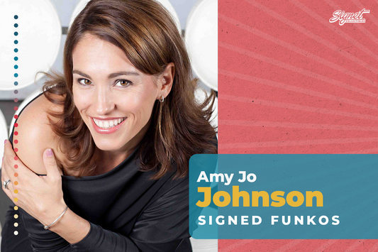 Amy Jo Johnson Signed Funko Pops