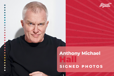 Anthony Michael Hall Signed Photos