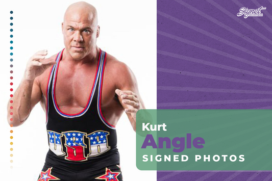 Kurt Angle Signed Photos