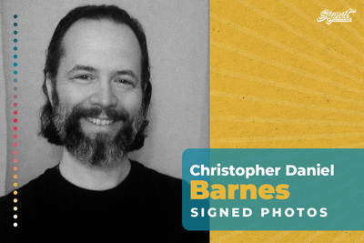 Christopher Daniel Barnes Signed Photos