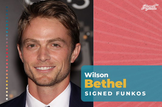 Wilson Bethel Signed Funko Pops