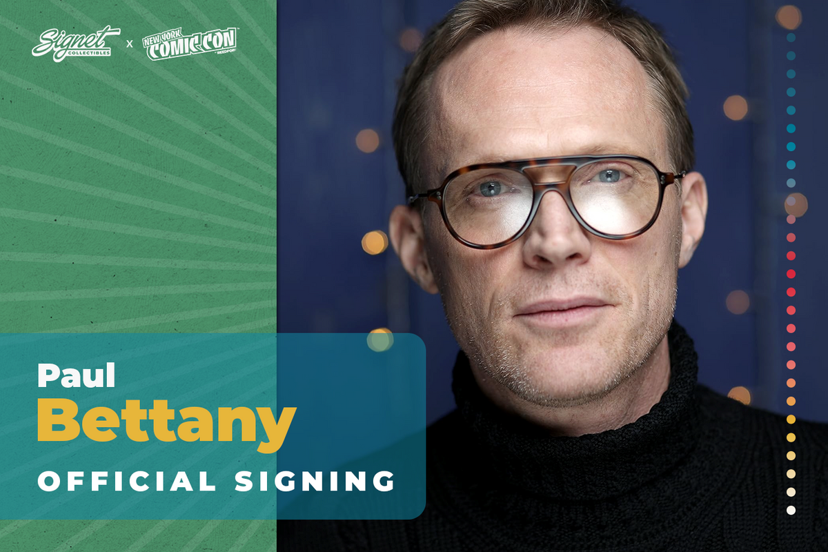 Paul Bettany Drop-Off - New York Comic Con