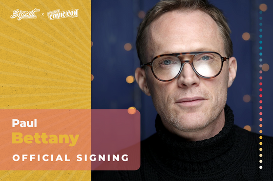 Paul Bettany Autograph Pre-Order - New York Comic Con