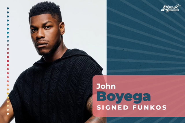 John Boyega Signed Funko Pop!