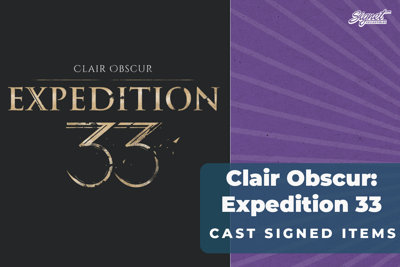 Claire Obscur Expedition 33 Cast Signed Photos