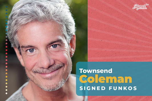 Townsend Coleman Signed Funko Pops