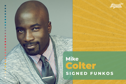 Mike Colter Signed Funko Pops