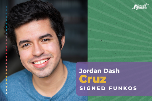 Jordan Dash Cruz Signed Funko Pops