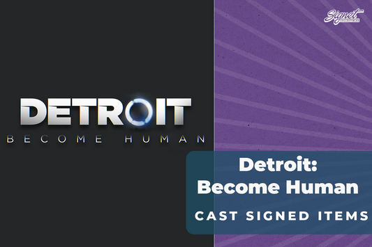 Detroit Become Human Cast Signed Photos