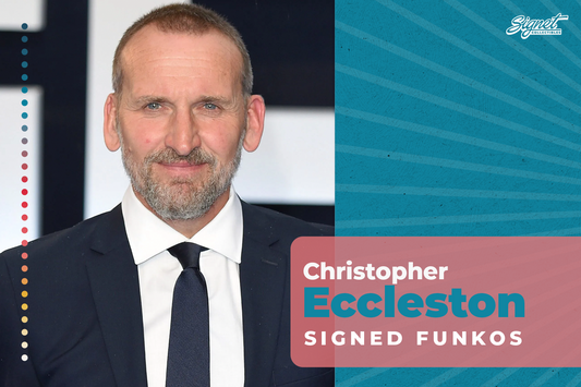 Christopher Eccleston Signed Funko Pops
