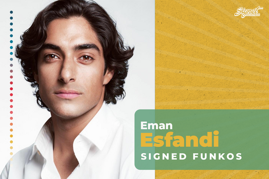 Eman Esfandi Signed Funko Pops