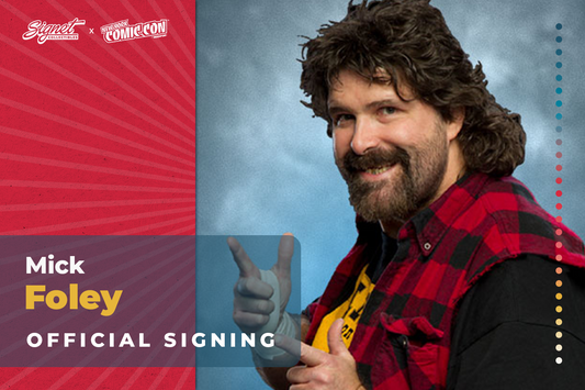 Mick Foley Autograph Pre-Order - New York Comic Con