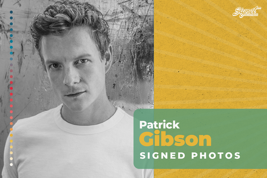 Patrick Gibson Signed Photos