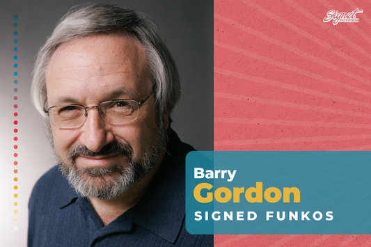 Barry Gordon Signed Funko Pops