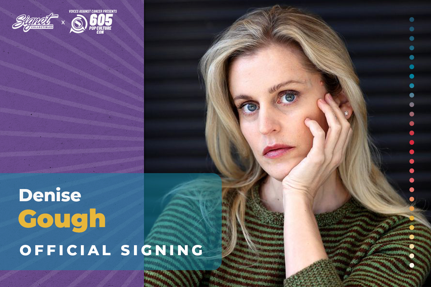 Denise Gough Autograph Pre-Order - Voices Against Cancer