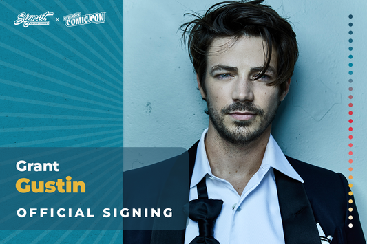 Grant Gustin Autograph Pre-Order - New York Comic Con