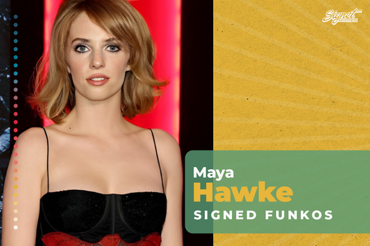 Maya Hawke Signed Funko Pops