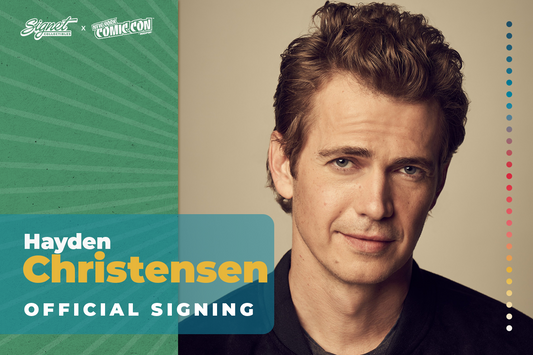 Hayden Christensen Autograph Pre-Order - New York Comic Con