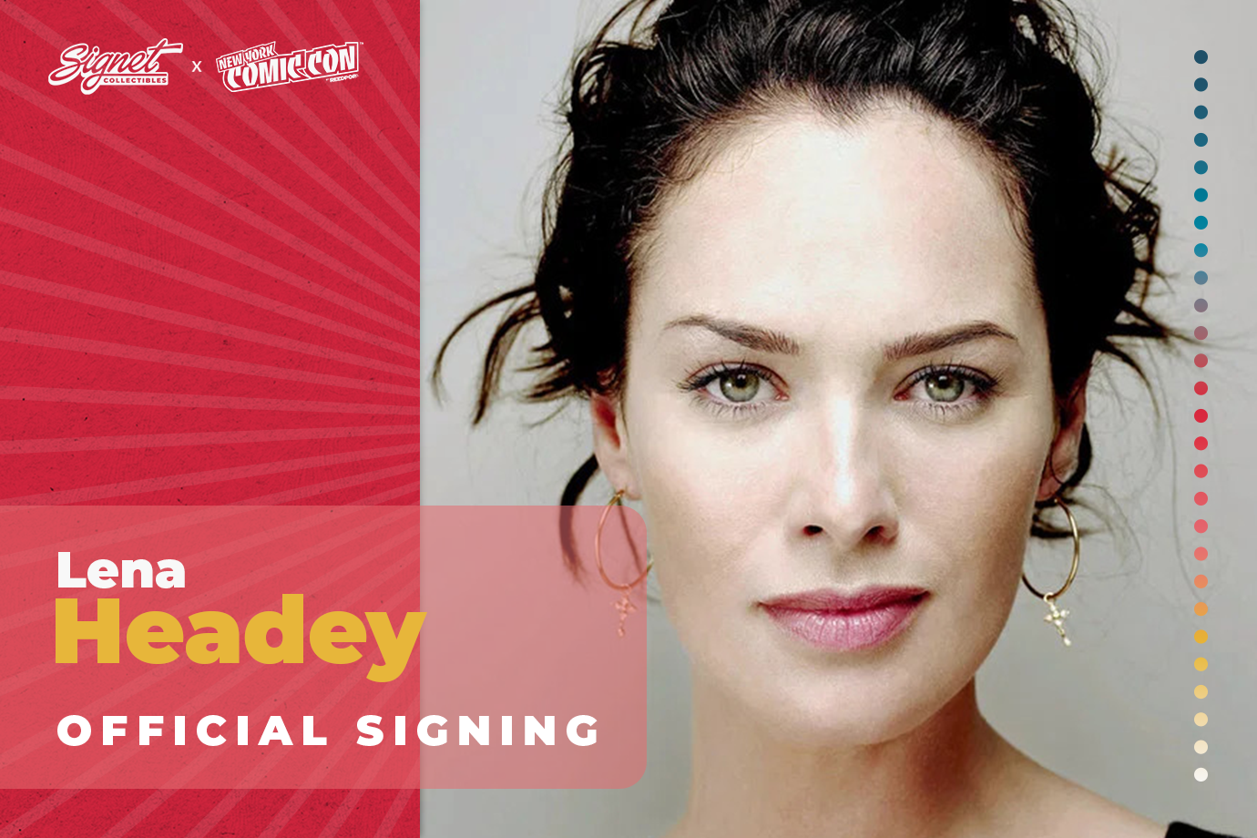 Lena Heady Autograph Pre-Order - New York Comic Con