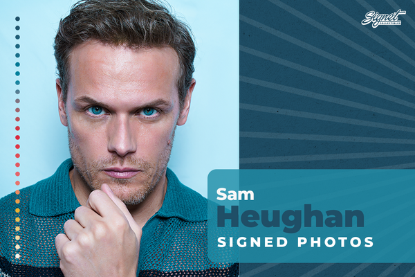 Sam Heughan Autograph – Signed Outlander Photos In Stock – Signet