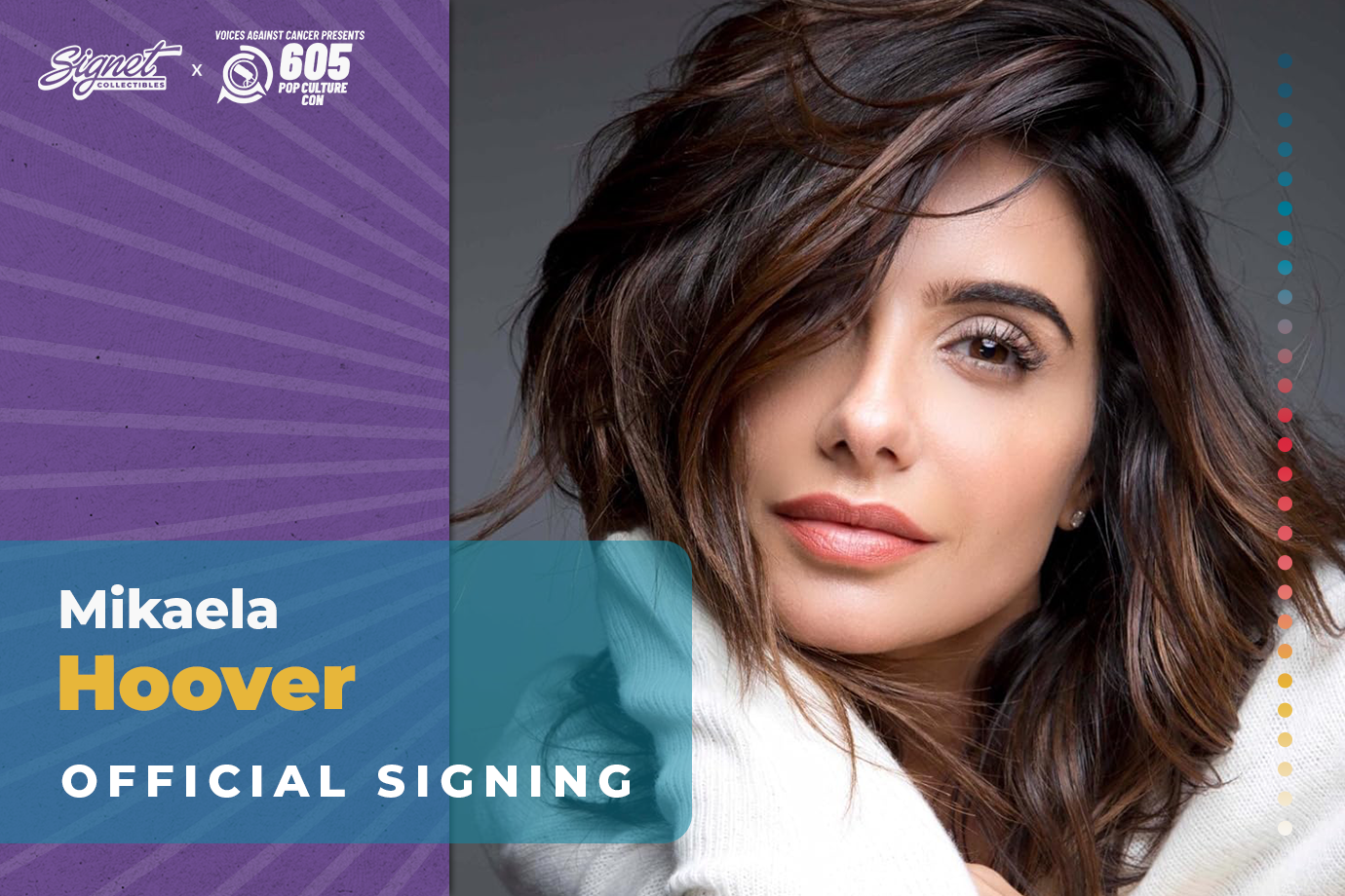 Mikaela Hoover Autograph Pre-Order - Voices Against Cancer
