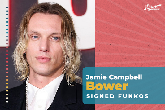 Jamie Campbell Bower Signed Funko Pops