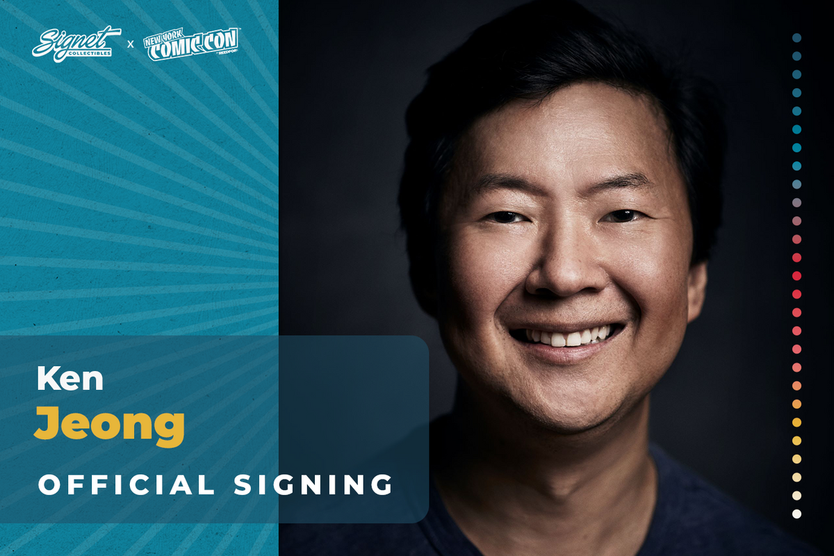 Ken Jeong Autograph Pre-Order - New York Comic Con