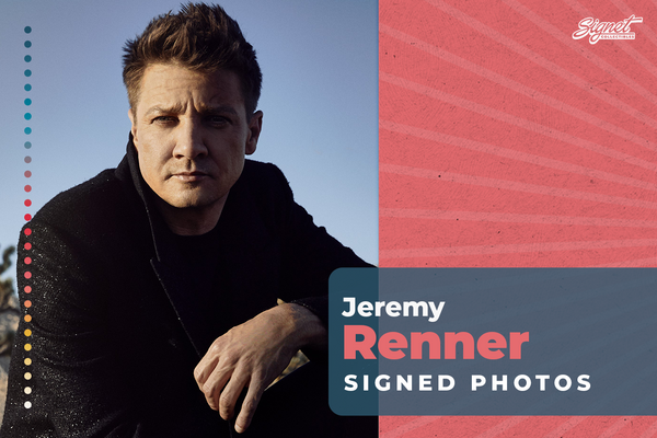 Jeremy Renner Signed Photos | Authentic Autographs In Stock