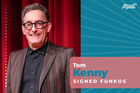 Tom Kenny Signed Funko Pops