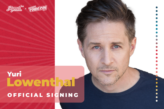 Yuri Lowenthal Autograph Pre-Order - New York Comic Con