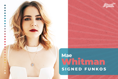 Mae Whitman Signed Funko Pop!