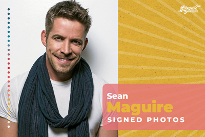 Sean Maguire Signed Photos