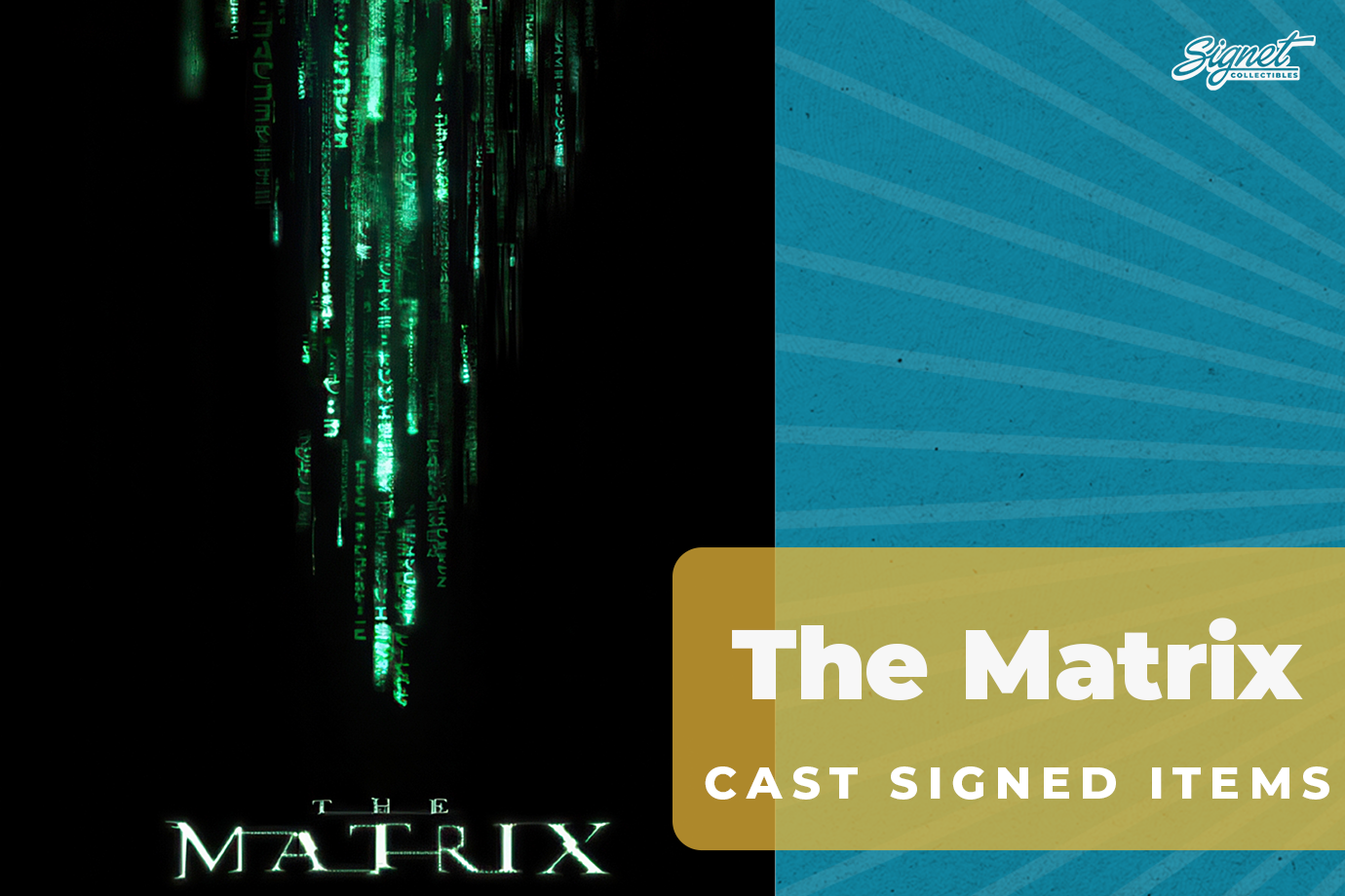 The Matrix Cast Autographs | Signed Sci-Fi Photos In Stock – Signet ...