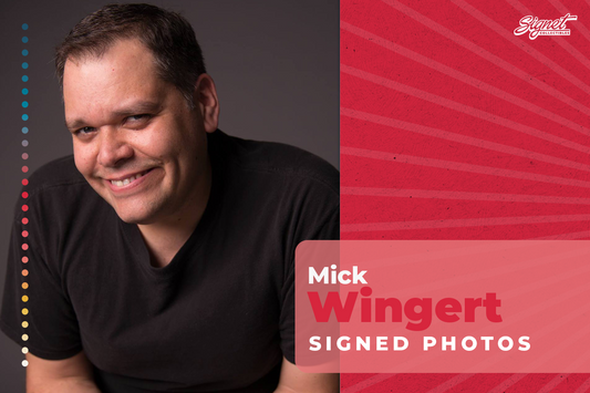 Mick Wingert Signed Photos