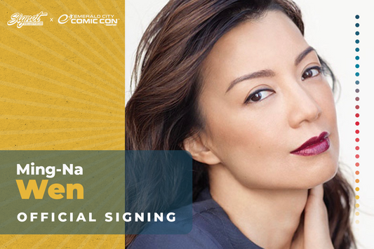Ming-Na Wen Autograph Pre-Order - ECCC