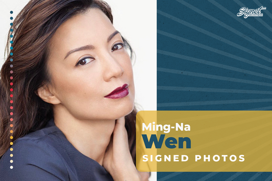 Ming-Na Wen Signed Photos