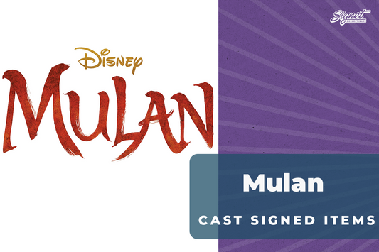 Mulan Cast Signed Photos