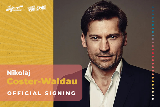 Nikolaj Coster-Waldau Autograph Pre-Order - New York Comic Con