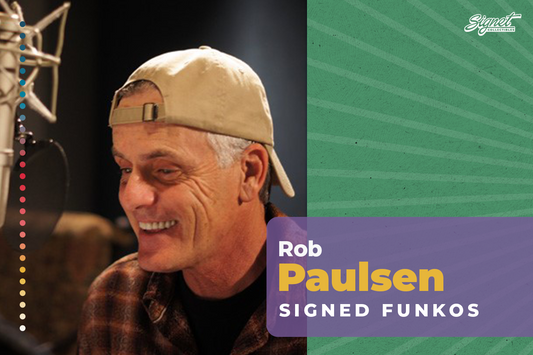 Rob Paulsen Signed Funko Pops