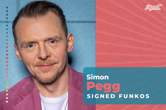 Simon Pegg Signed Funko Pop!