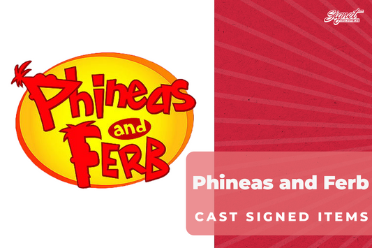 Phineas and Ferb Cast Signed Photos