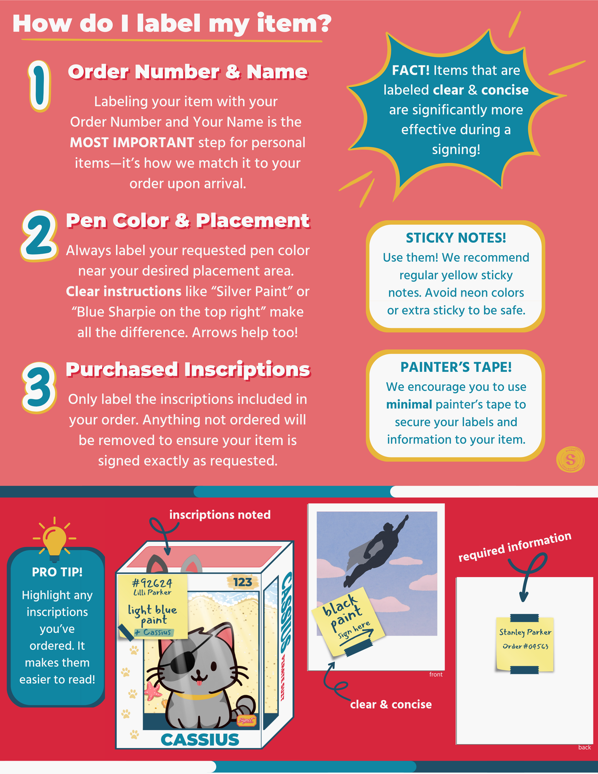 Signet's Sending In a Personal Item Guide – Signet Collectibles