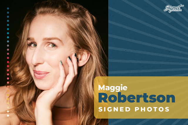 Maggie Robertson Signed Photos