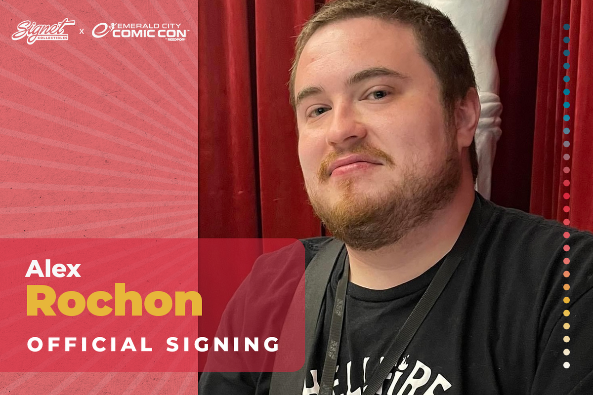 Alex Rochford Alex Rochon Autograph Pre-Order | Official Signing | ECCC – Signet ...