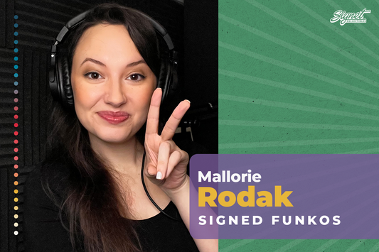 Mallorie Rodak Signed Funko Pops