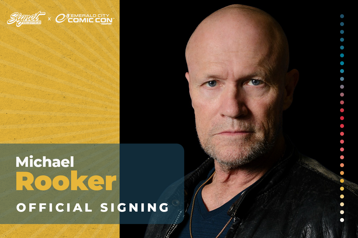 Michael Rooker Autograph Pre-Order | Official Signing | ECCC – Signet ...