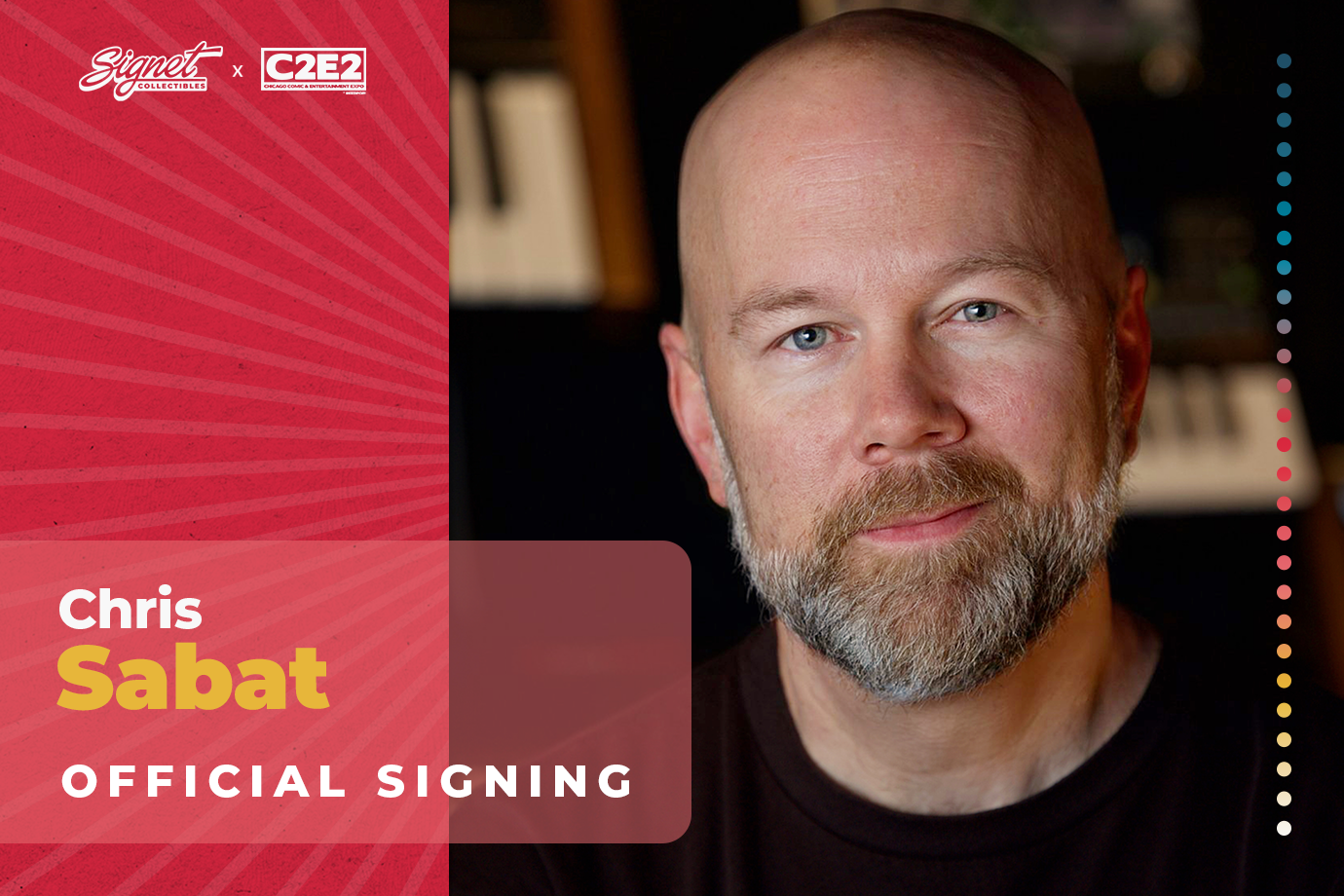 Christopher Sabat Autograph Pre-Order - C2E2