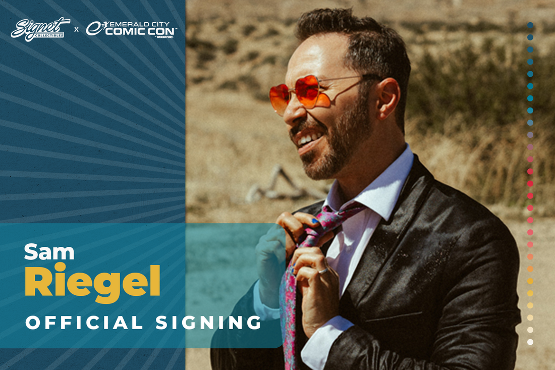 Sam Riegel Autograph Pre‑Order | Official Signing | ECCC – Signet ...